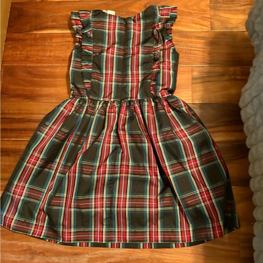 ✨ GAP Kids Plaid Ruffle Dress | Size L‎ (10/12)